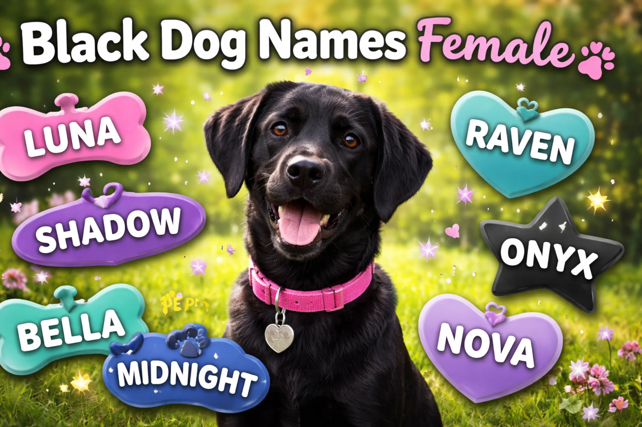 Black Dog Names Female