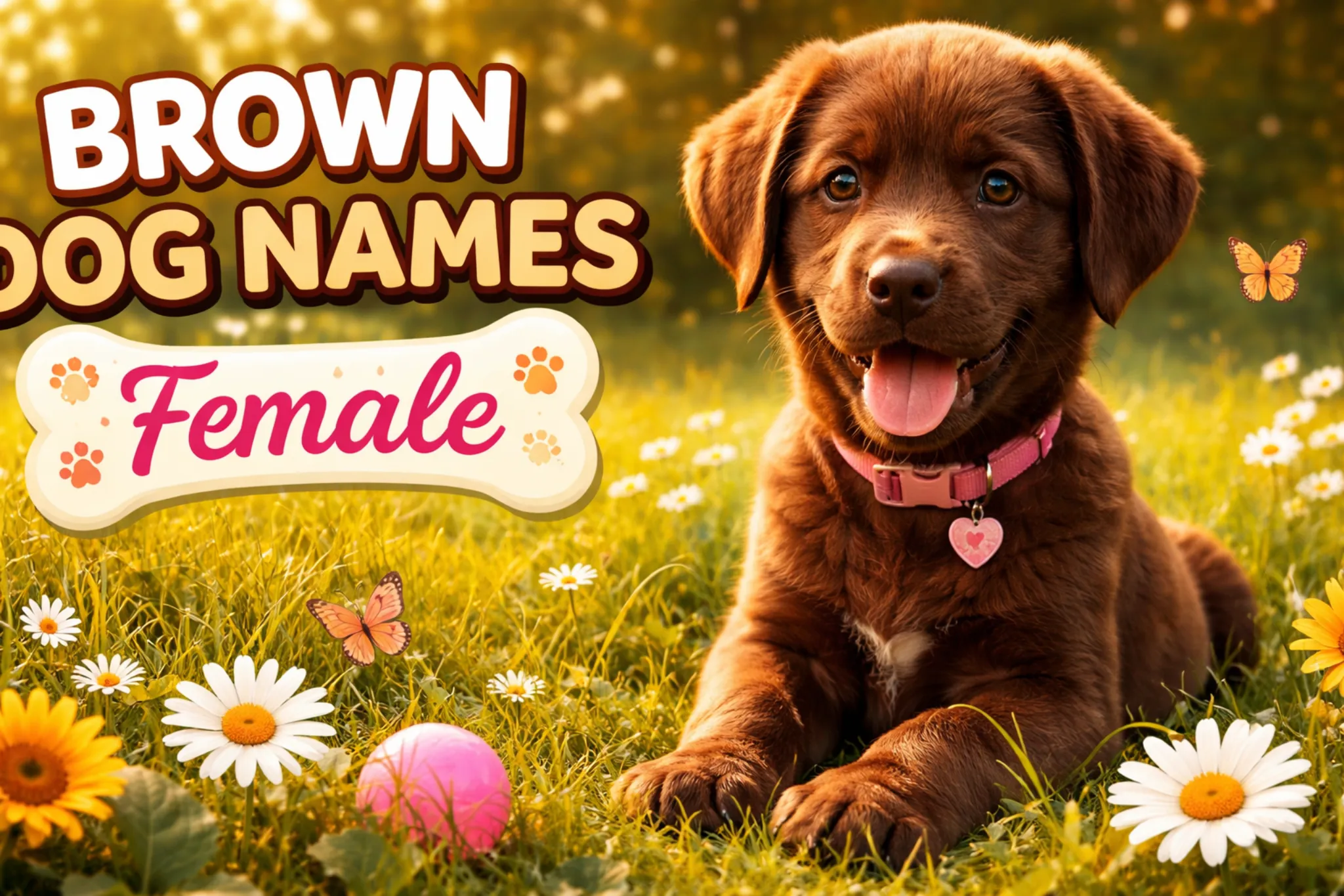 Brown Dog Names Female