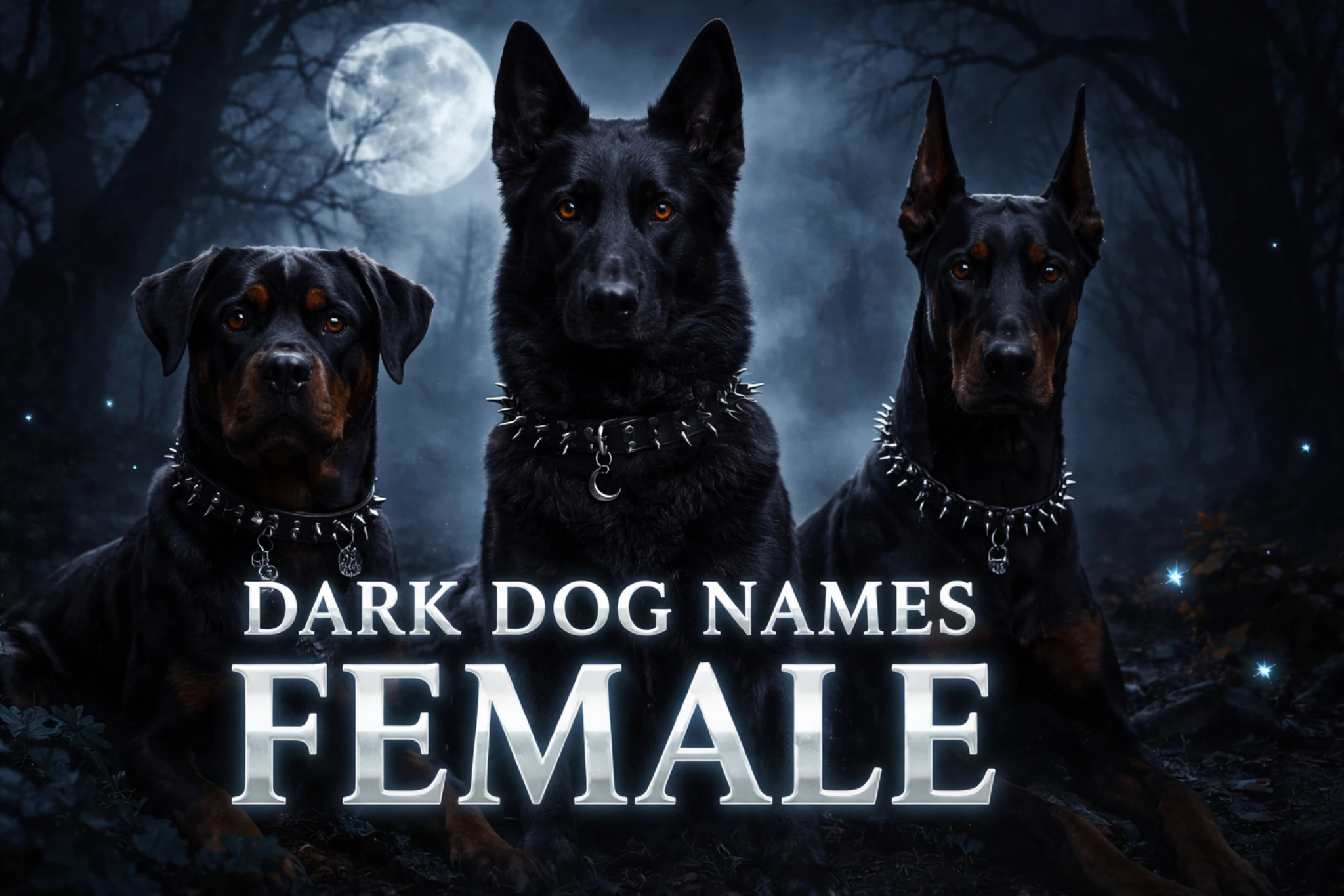 dark dog names female