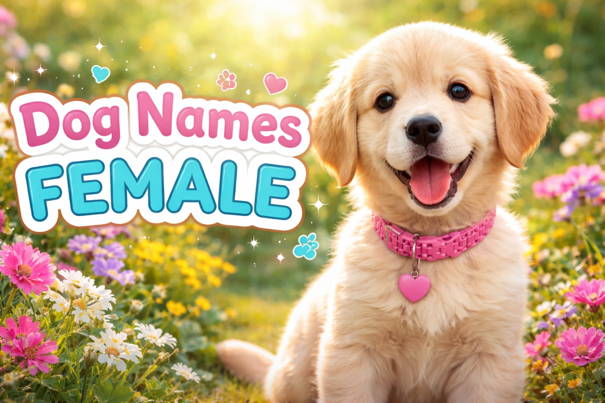 Dog Names Female – 100 Beautiful Ideas, Meanings & Expert Naming Tips 2026
