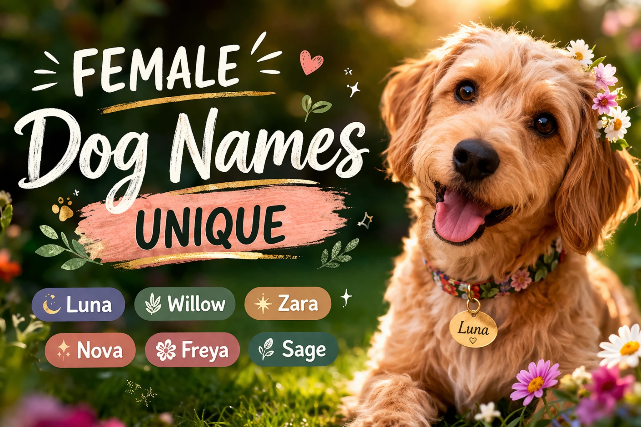 female dog names unique
