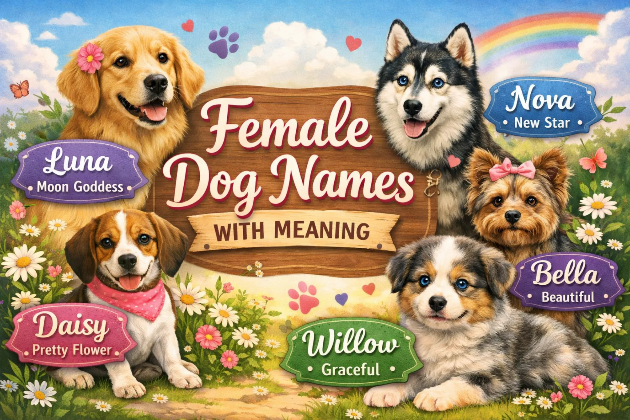 female dog names with meaning