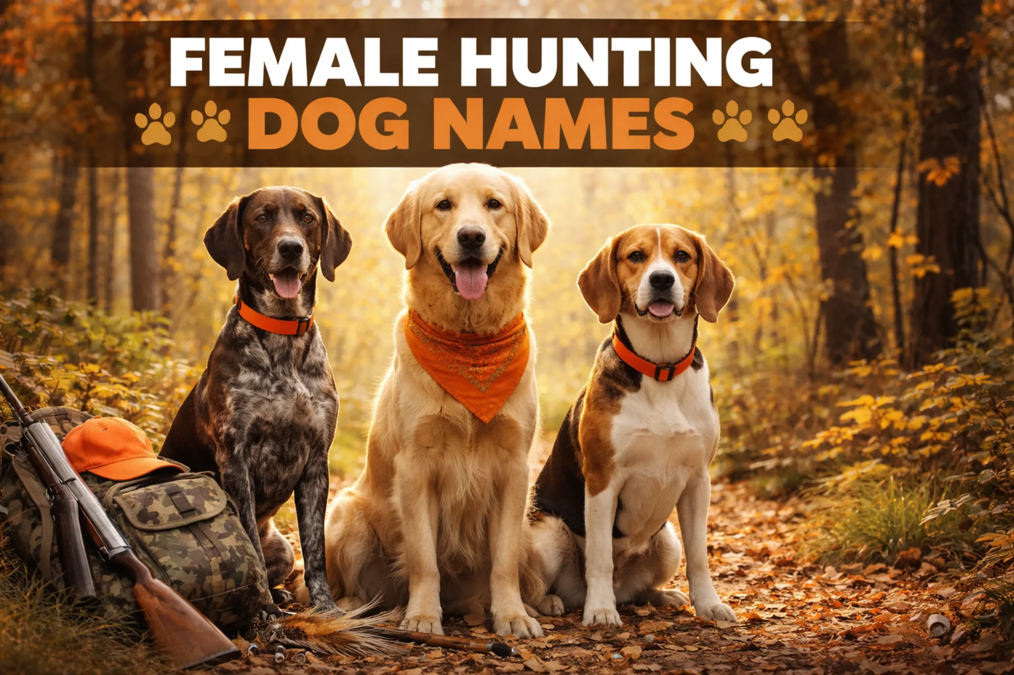 female hunting dog names