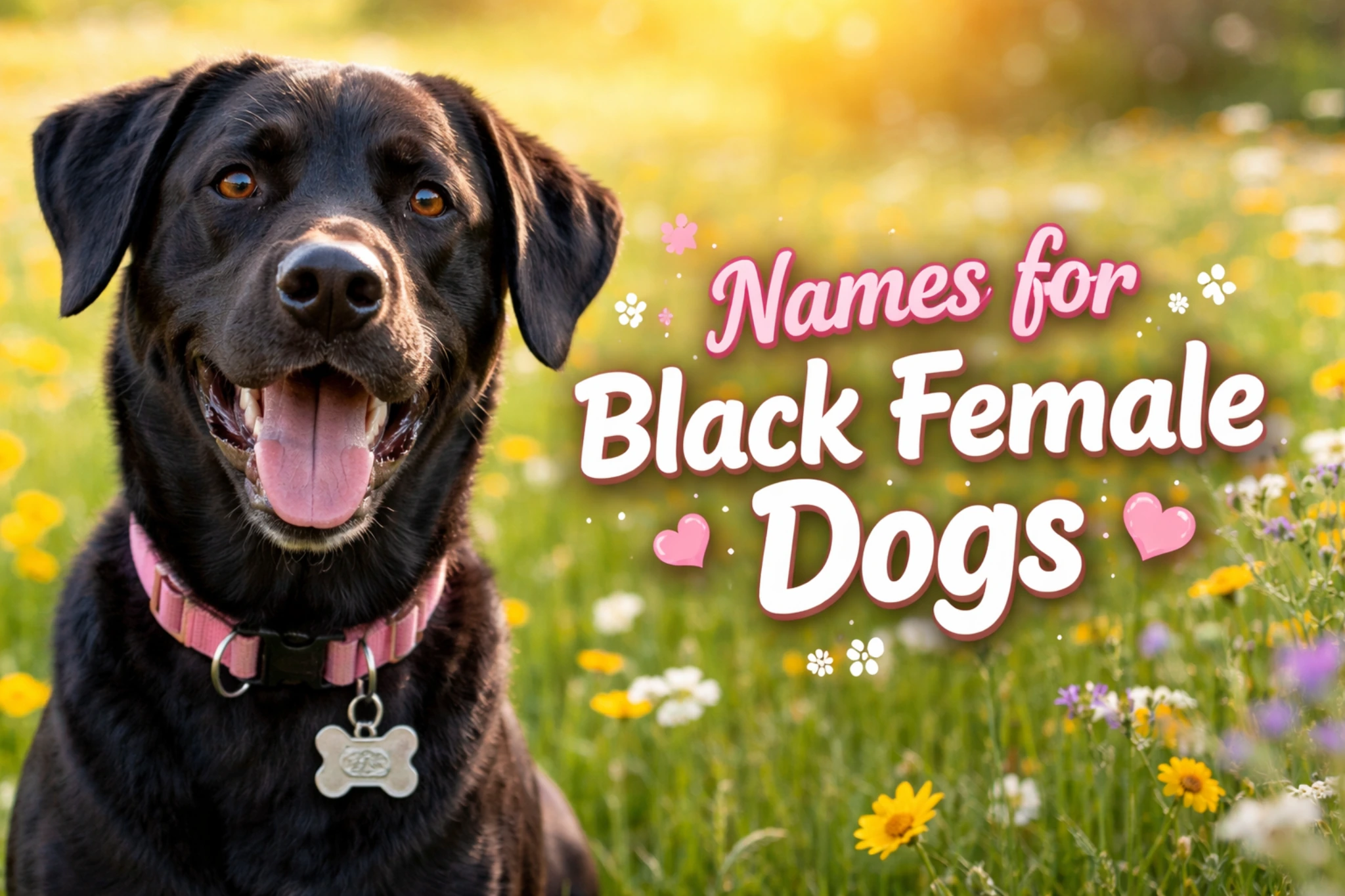 Name for Black Female Dog