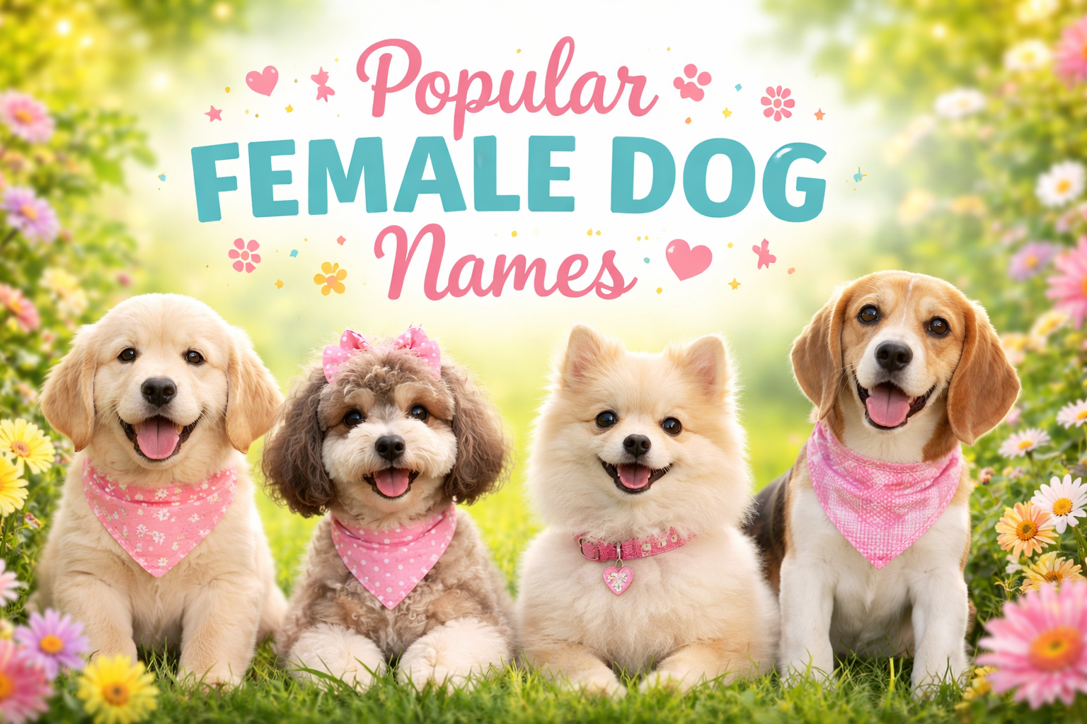 Names for Dogs Female- 100 Beautiful Ideas, Meanings & Expert Naming Tips 2026 