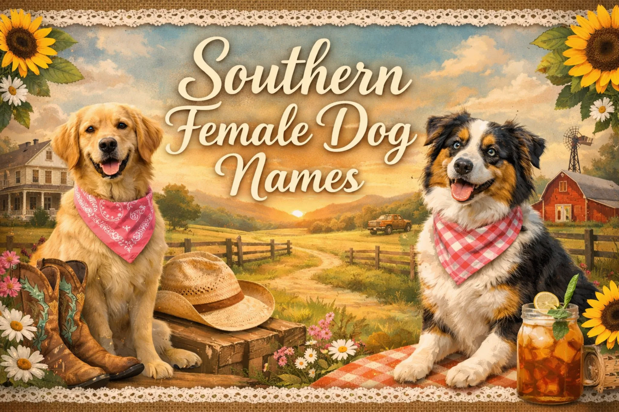 southern female dog names
