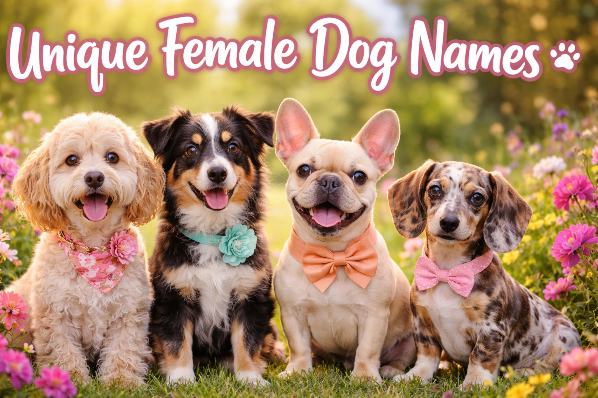 unique female dog names