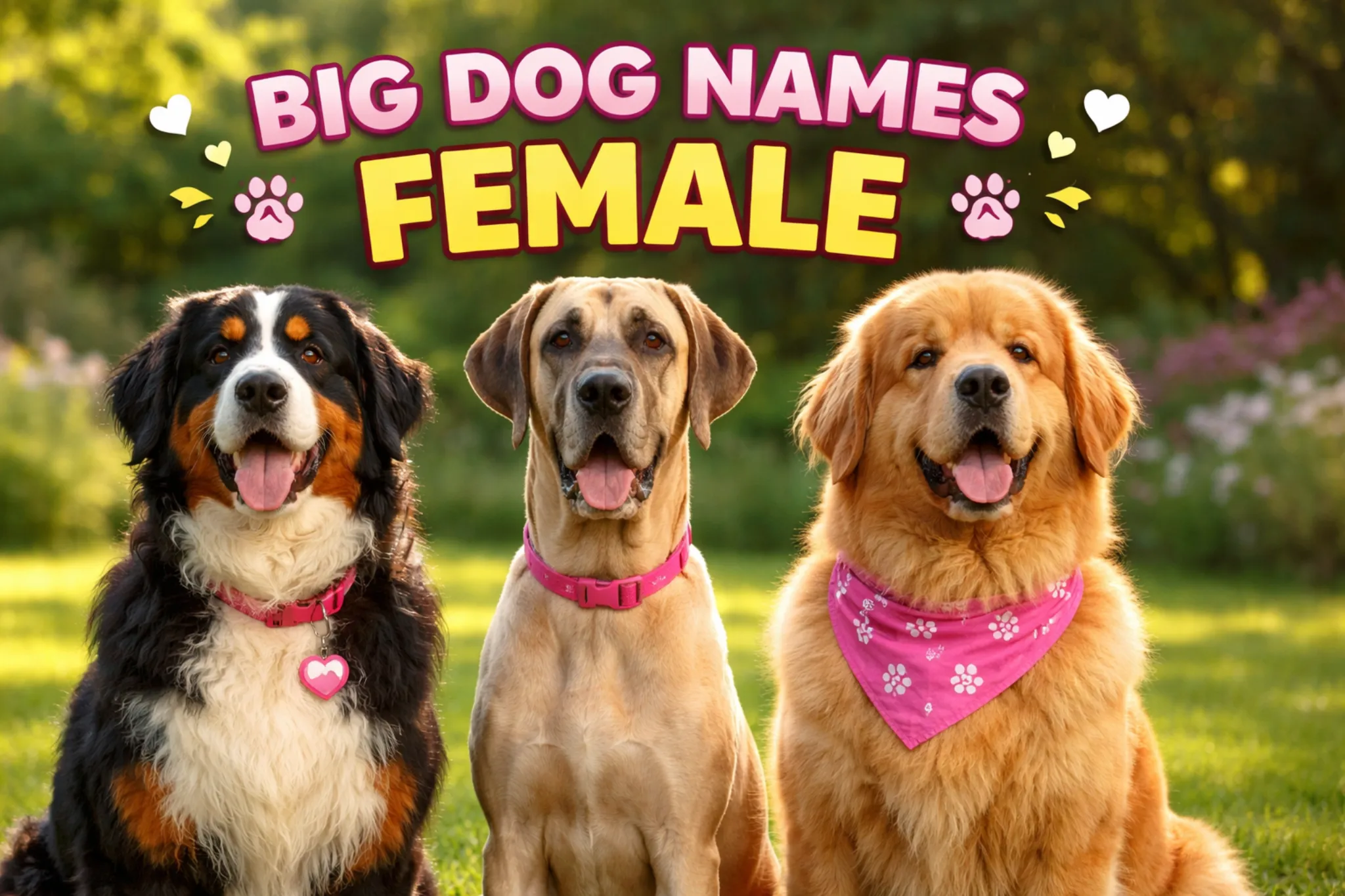 Big Dog Names Female