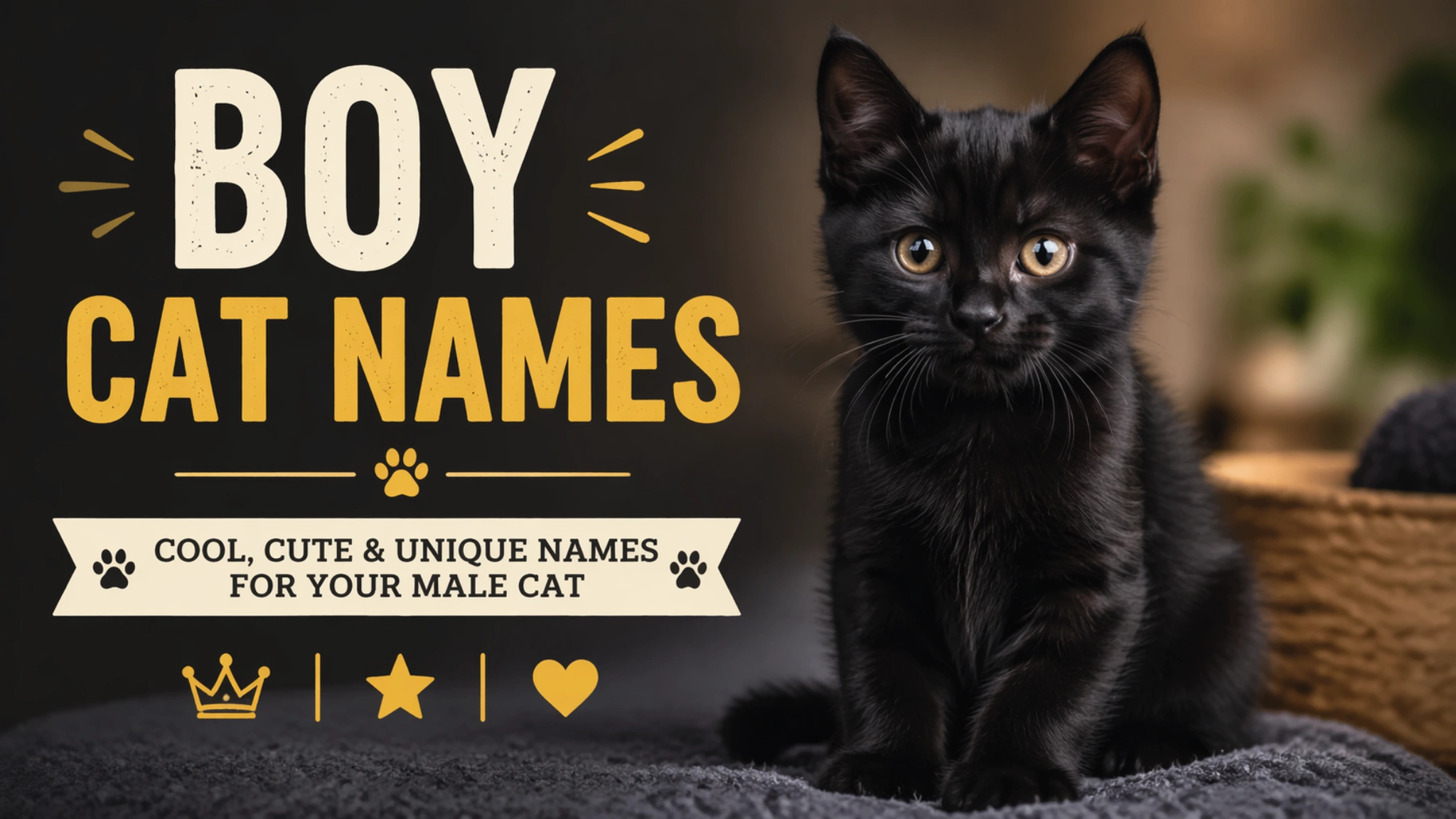 Boy Cat Names