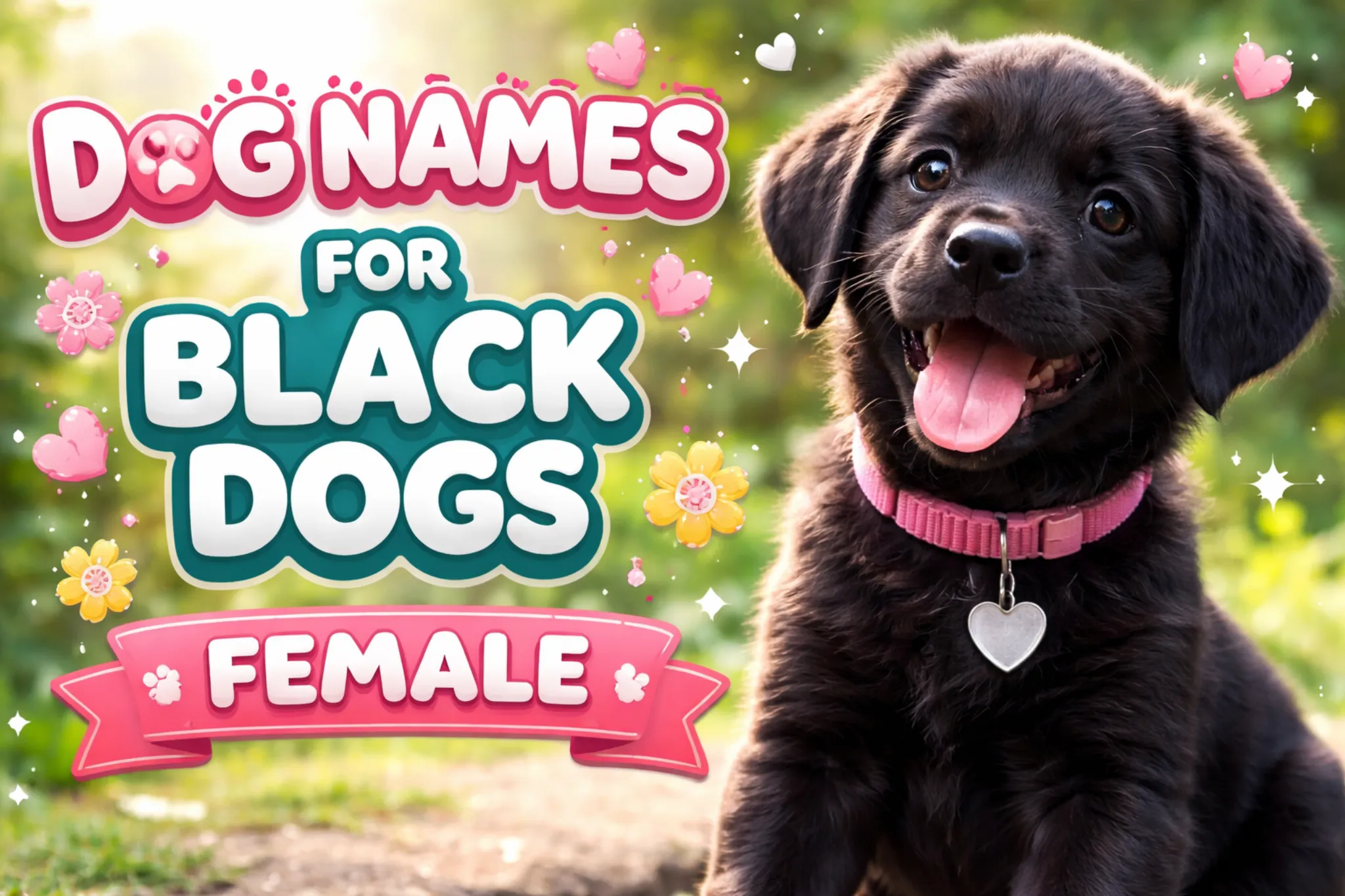 Dog Names for Black Dogs Female