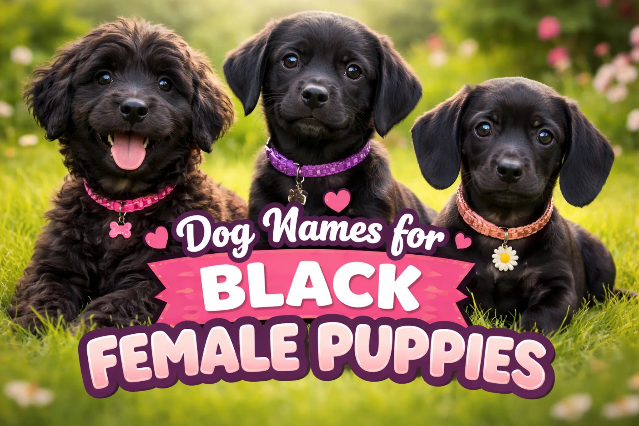 Dog Names for Black Female Puppies