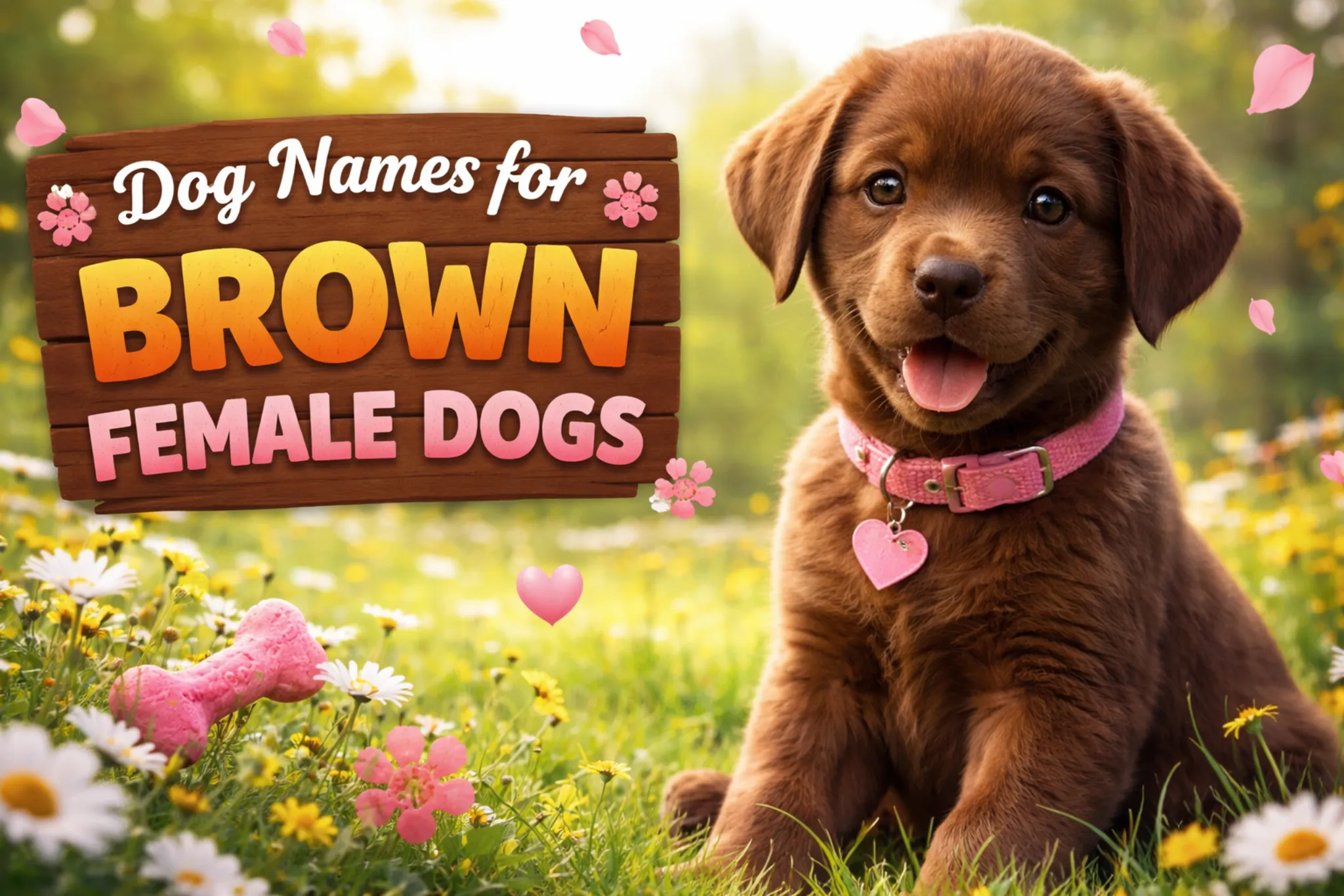 Dog Names for Brown Female Dogs