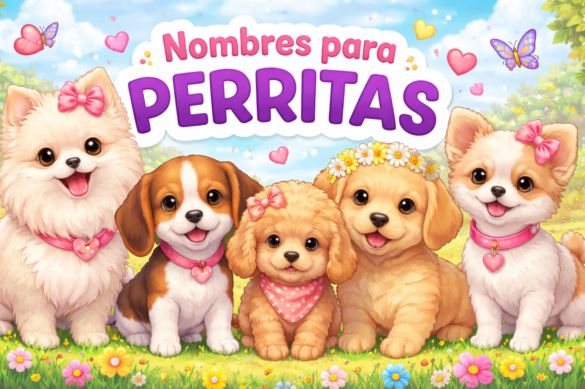 Dog Names for Female Puppies in Spanish