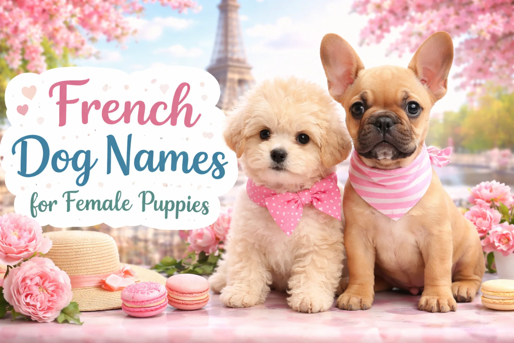 French Dog Names for Female Puppies