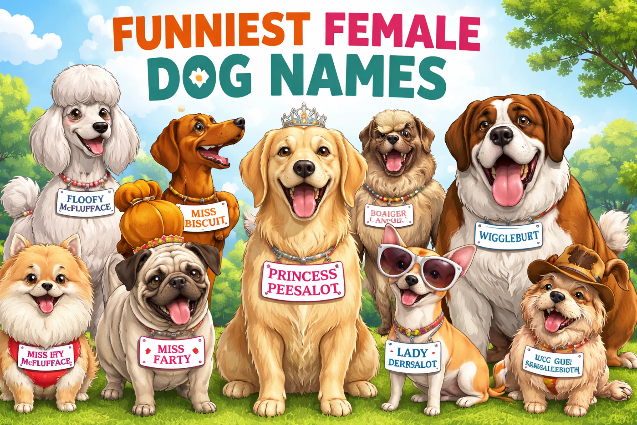 Funniest Female Dog Names