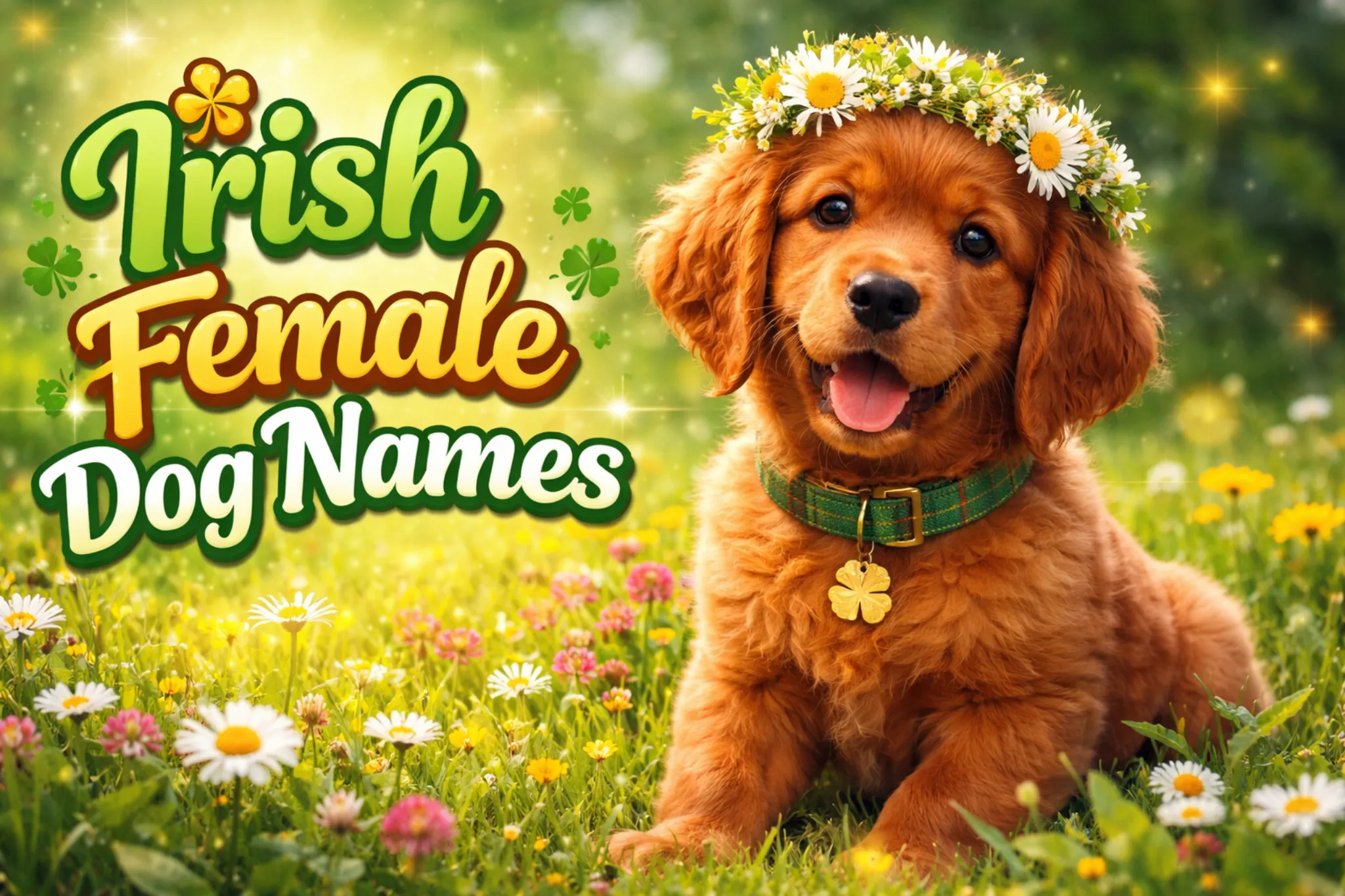 Irish Female Dog Names – 100 Beautiful Irish-Inspired Names with Meanings 2026 