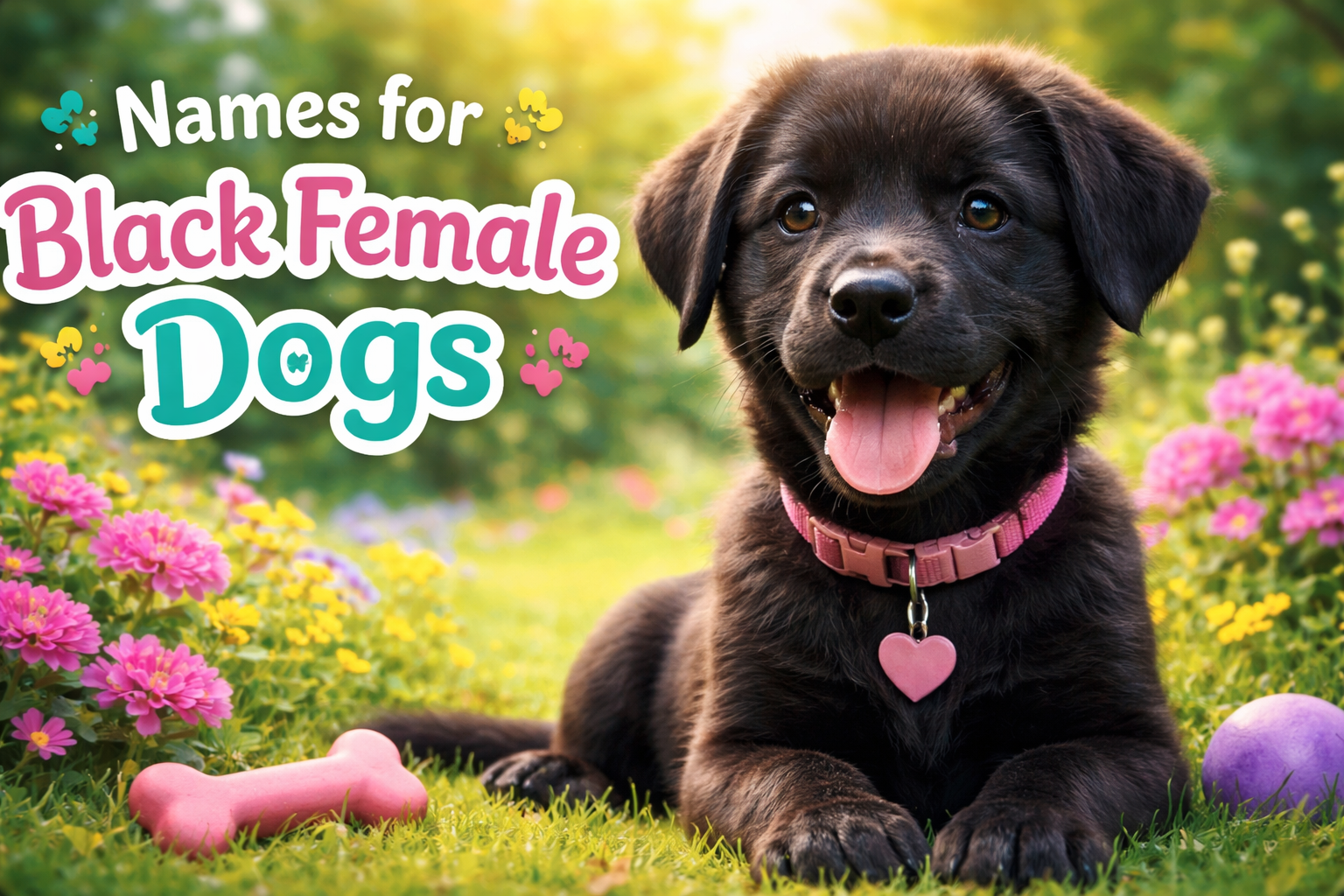 Names for Black Female Dogs