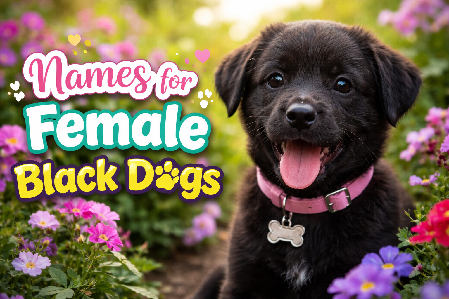 Names for Dogs Female Black