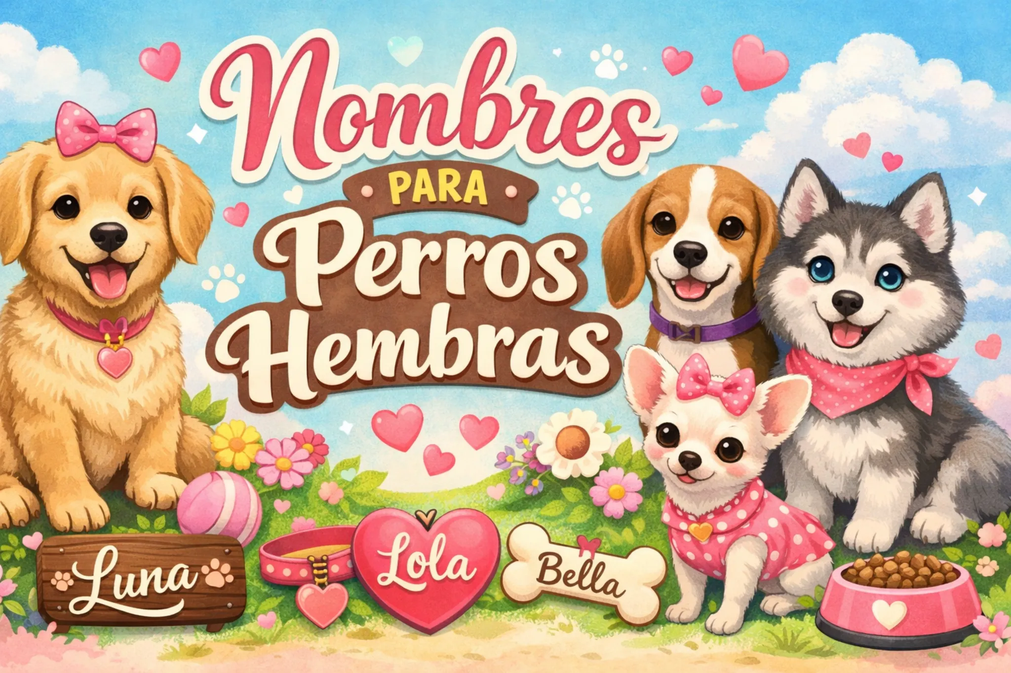 Names for Dogs Female in Spanish