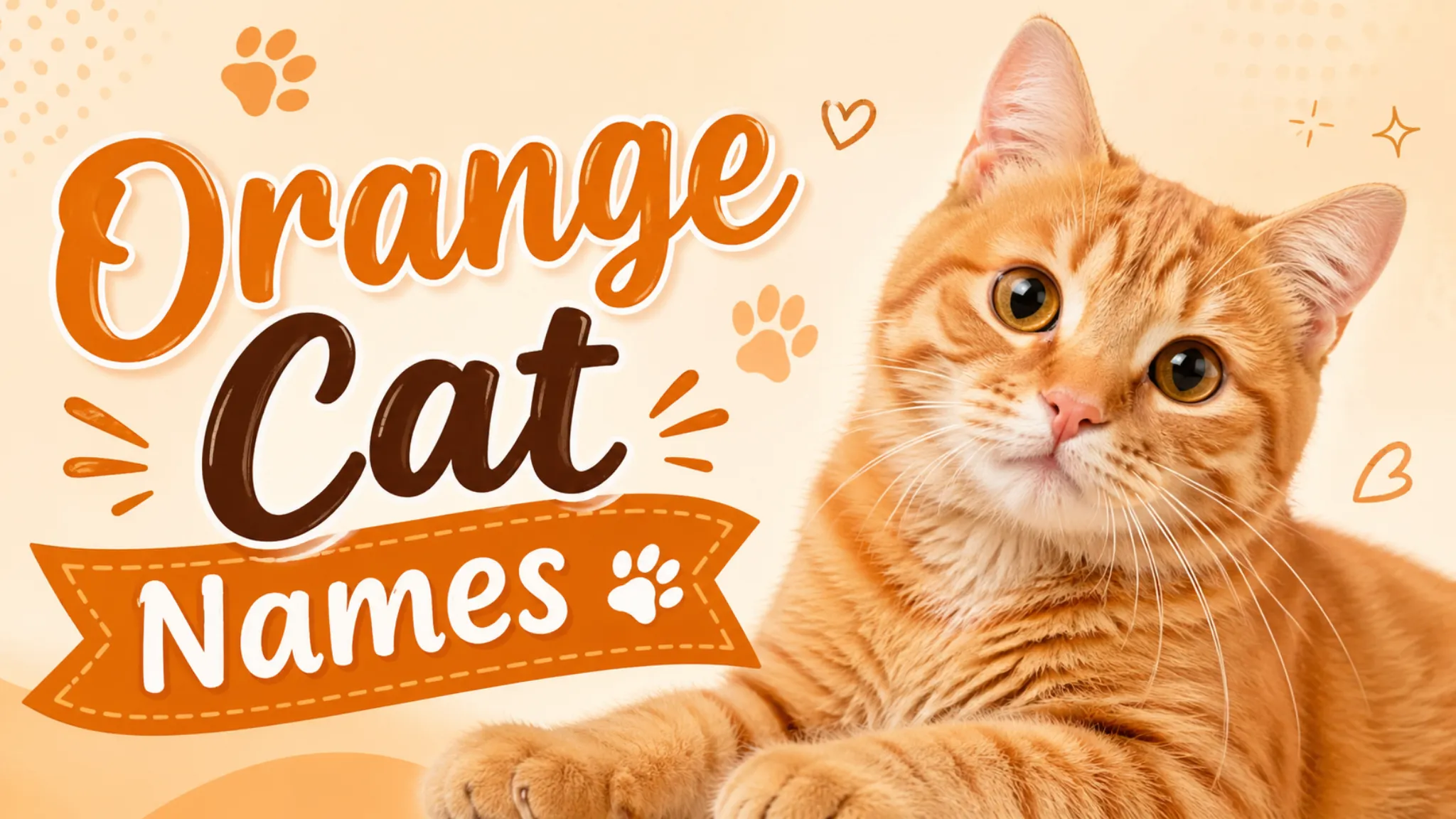 Orange Cat Names