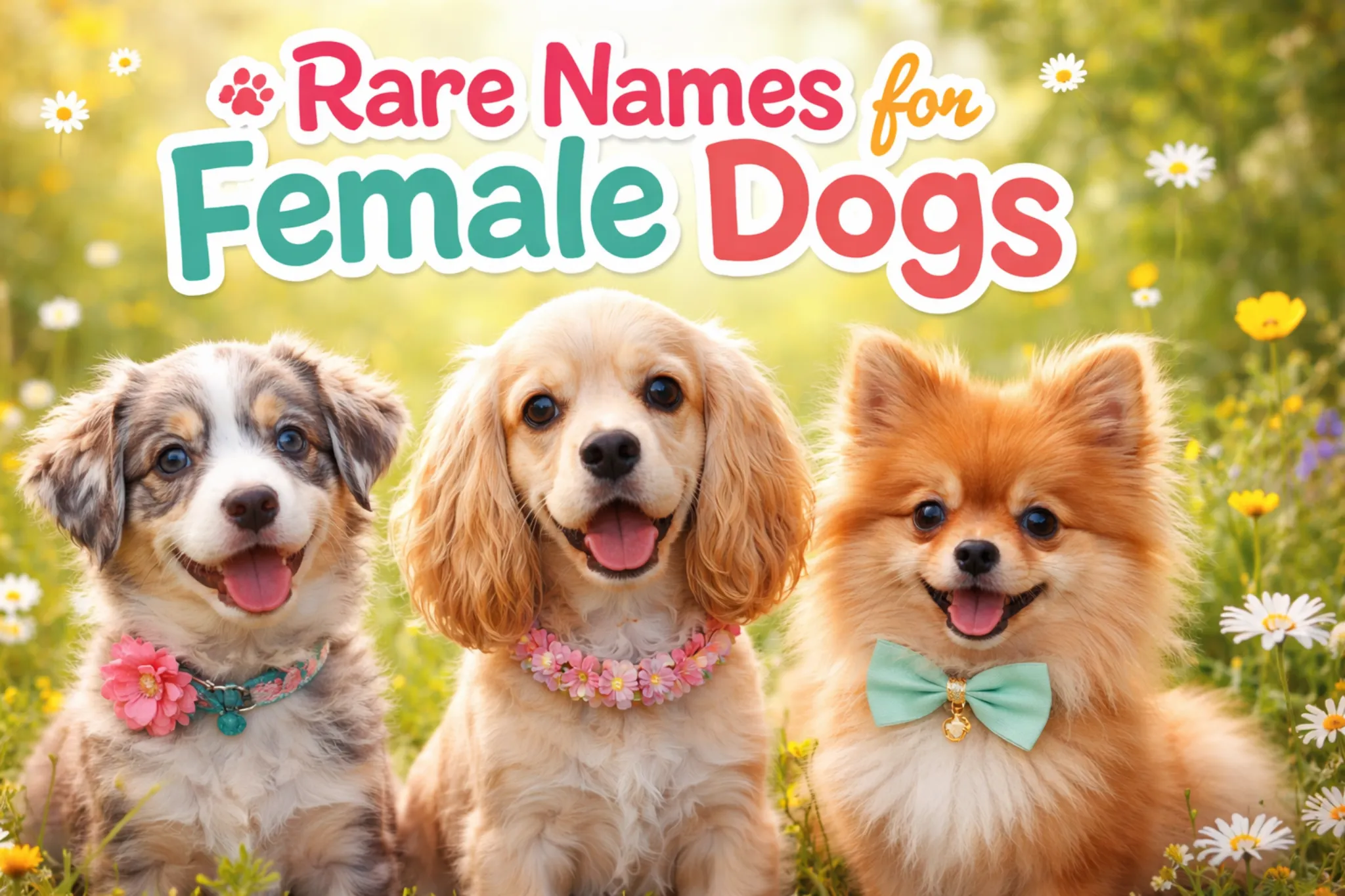 Rare Names for Female Dogs
