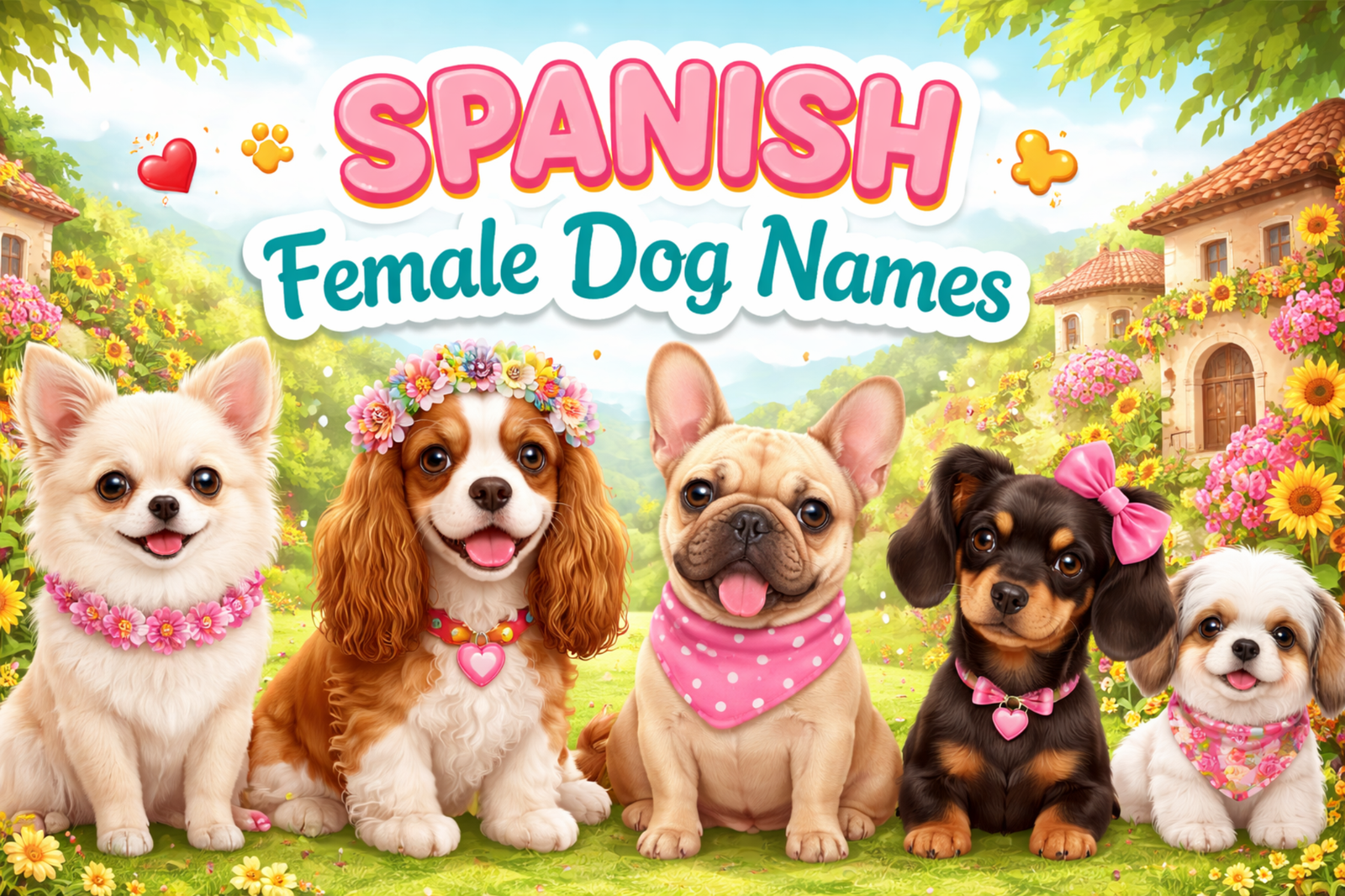 Spanish Female Dog Names