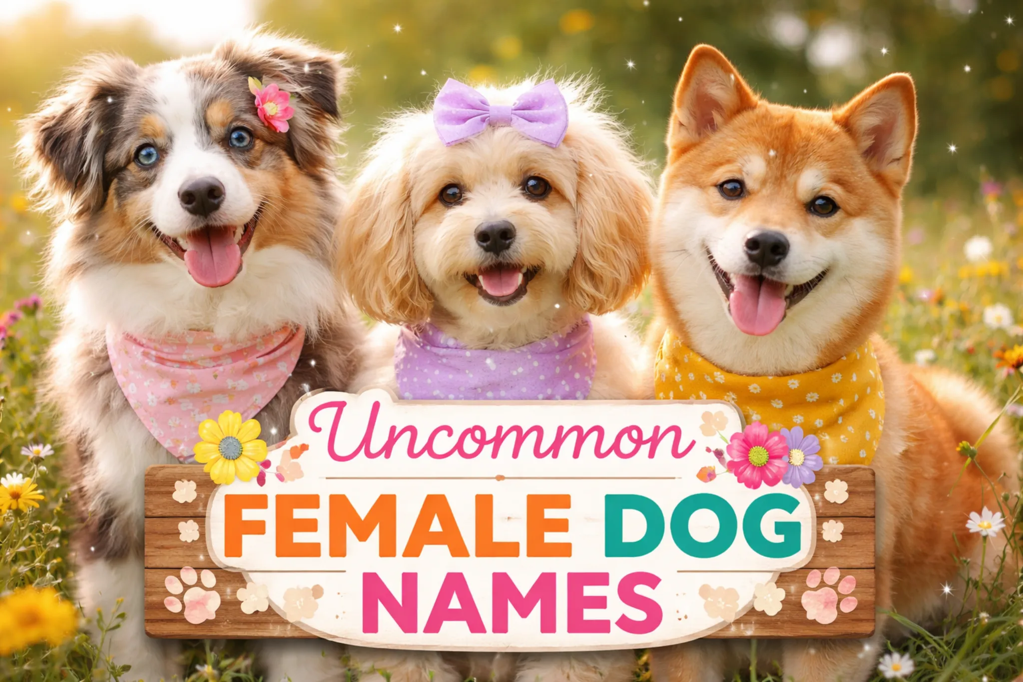 Uncommon Female Dog Names – Meaning, Top Options & Tips for Your Dog 2026 
