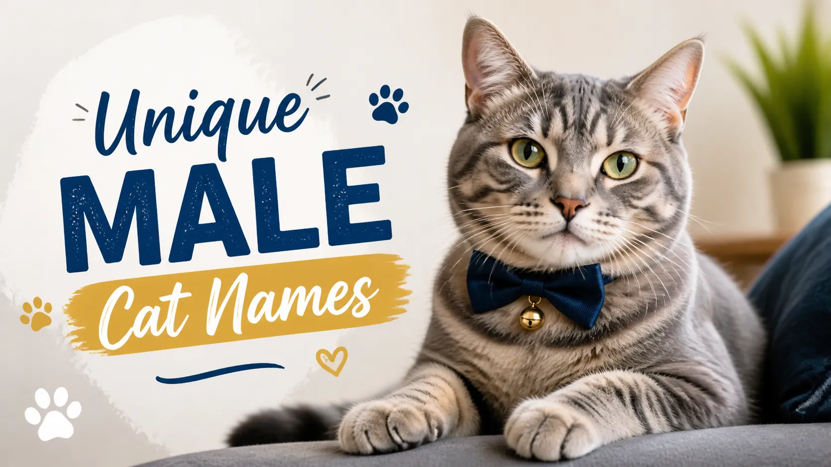 Unique Male Cat Names Explained Simply: Meaning, Top Names, and Common Mistakes ( 2026)